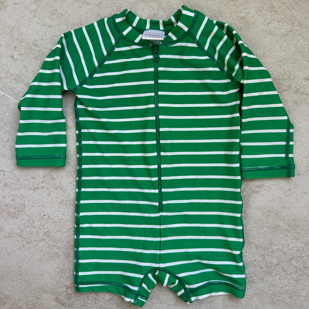 Hanna Andersson Zip Rashguard 12-18 months